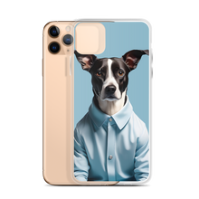 Sad Dog Blue iPhone Case