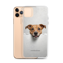 Smile Dog Peep iPhone Case