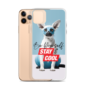 Be Yourself & Stay Cool iPhone Case