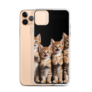 Four Cute Cats iPhone Case