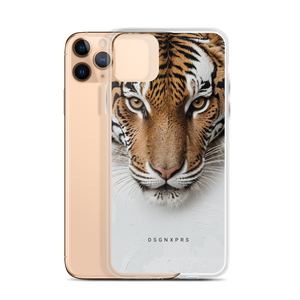 Silent Tiger Head iPhone Case