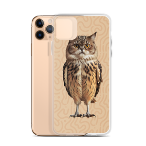 Cat Owl iPhone Case