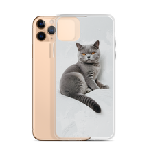 Relaxing British Shorthair Cat iPhone Case