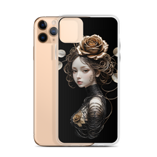 Lady Rose Copper Wire Art iPhone Case