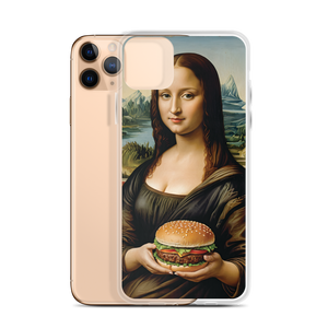 Monalisa Burger iPhone Case