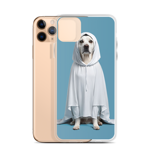 Dog in Ghost Costume iPhone Case