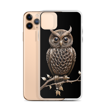 Owl Copper Art iPhone Case