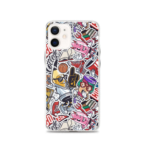 Street Art College Pattern iPhone Case