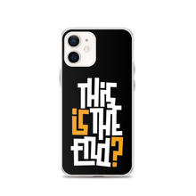 IS/THIS IS THE END? Black Yellow White iPhone Phone Case