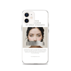 Silence Lao Tzu iPhone Case