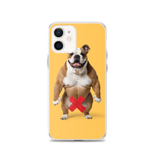 Bulldog X-Tape Yellow iPhone Case