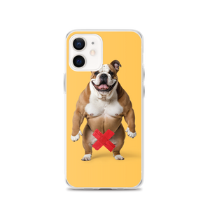 Bulldog X-Tape Yellow iPhone Case