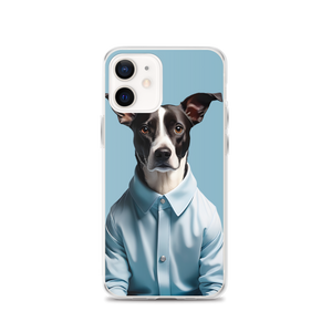 Sad Dog Blue iPhone Case