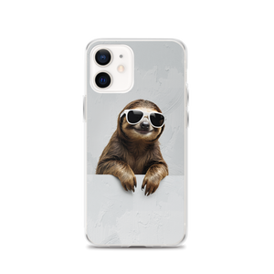 Cool Smiling Sloth iPhone Case