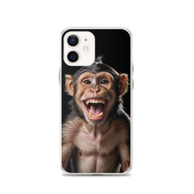 Happy Monkey Black iPhone Case