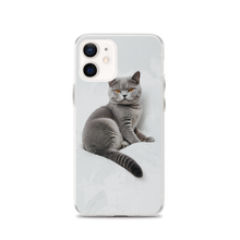 Relaxing British Shorthair Cat iPhone Case