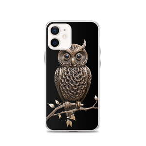 Owl Copper Art iPhone Case