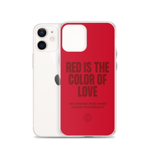 Red is the color of love iPhone® Phone Case