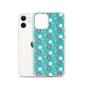 Memphis Colorful Pattern 01 iPhone® Phone Case