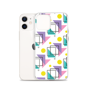 Memphis Colorful Pattern 02 iPhone® Phone Case