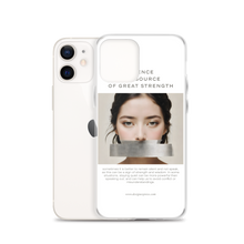 Silence Lao Tzu iPhone Case