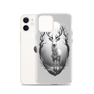 The Grayscale Deer iPhone Case