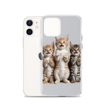 Funny Tripple Cats iPhone Case