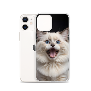 Angry Ragdoll Kitten iPhone Case