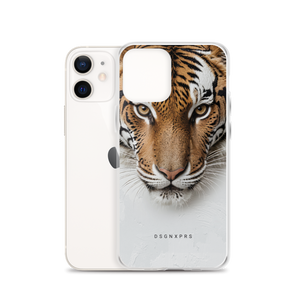 Silent Tiger Head iPhone Case