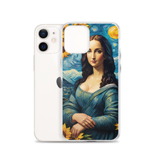 Monalisa Painting in Van Gogh Style iPhone Case