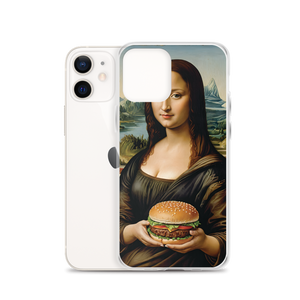 Monalisa Burger iPhone Case