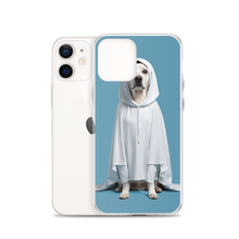 Dog in Ghost Costume iPhone Case