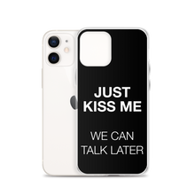 Just Kiss Me (Funny) iPhone Case