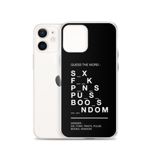 Guess The Word (Funny) iPhone Case