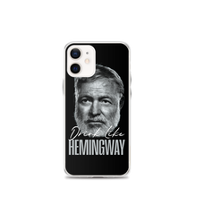 Drink Like Hemingway Portrait Clear Case for iPhone®