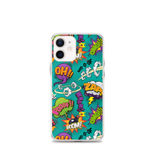 Comic Text Pattern iPhone Case