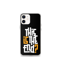 IS/THIS IS THE END? Black Yellow White iPhone Phone Case