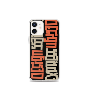 Design Express Typography iPhone Case