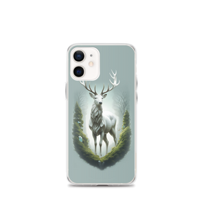 Green White Deer iPhone Case