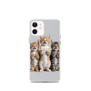 Funny Tripple Cats iPhone Case