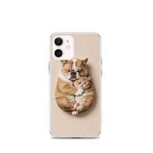 Cute Baby Cat and Dog Sleep iPhone Case