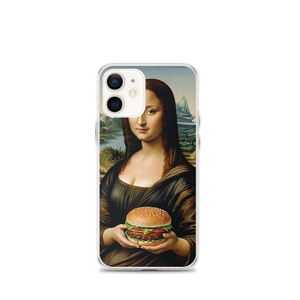 Monalisa Burger iPhone Case