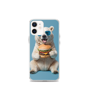 Polar Bear and Burger iPhone Case