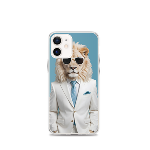 Funky White Lion iPhone Case