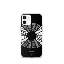 F**ck What They Think Grayscale iPhone Case