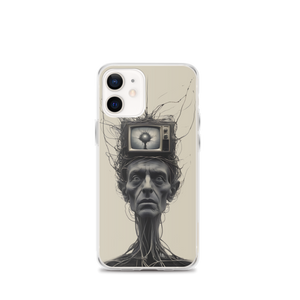 Brain Wash by Media iPhone Case