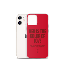 Red is the color of love iPhone® Phone Case