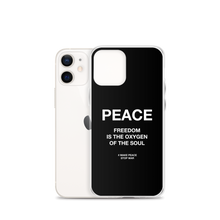 Freedom is the oxygen of the soul iPhone® Phone Case