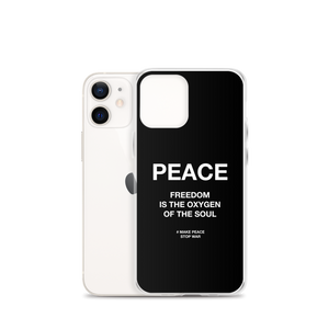 Freedom is the oxygen of the soul iPhone® Phone Case