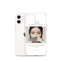 Silence Lao Tzu iPhone Case